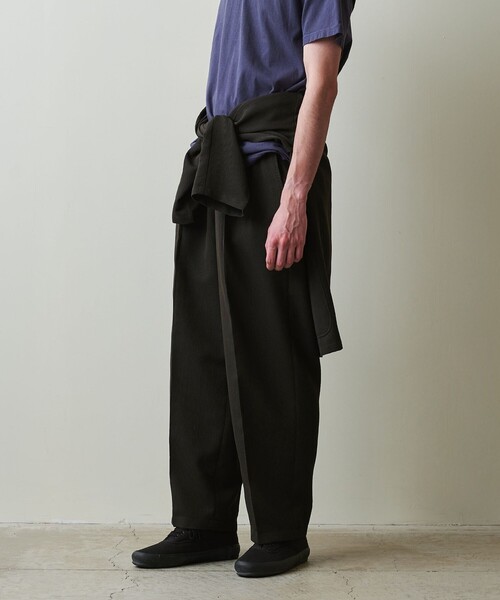 Jean Paul GAULTIER Homme 裾プリーツトラウザーズ Jean Paul GAULTIER Homme 裾プリーツトラウザーズ スラックス