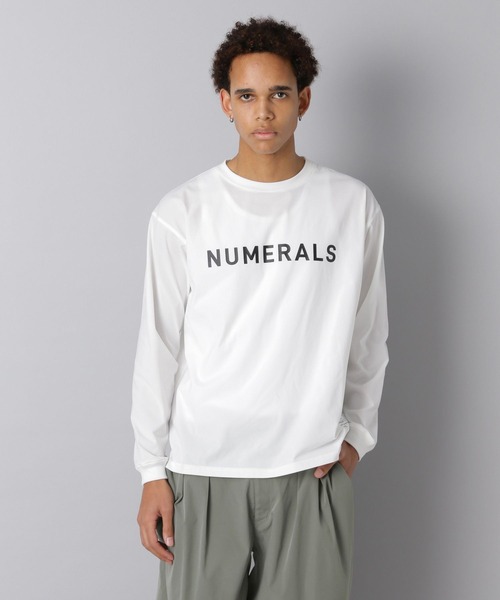 NACHE ロングスリーブT NUMERALS】ポケットロングスリーブTEE（Tシャツ/カットソー