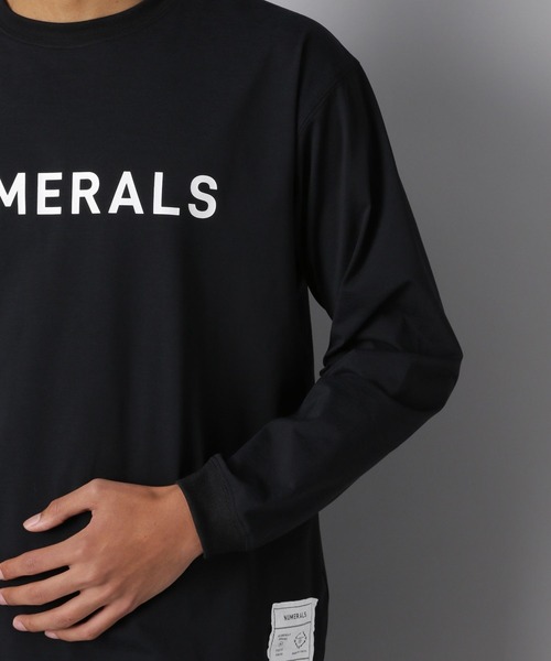 【美品】NUMERALS × UMBRO ロングTシャツ 黒 長袖カットソー 美品】NUMERALS × UMBRO ロングTシャツ 黒 長袖カットソー