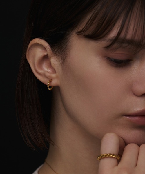 CENE（セネ） サージカルステンレス アレルギー対応 ピアス 「CENE