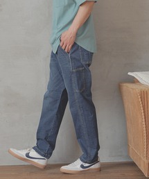 ジーンズ 「穿き心地抜群」ソフトデニムテーパードペインターパンツ「ストレッチ・軽量」 メンズ｜ZOZOTOWN Yahoo!店