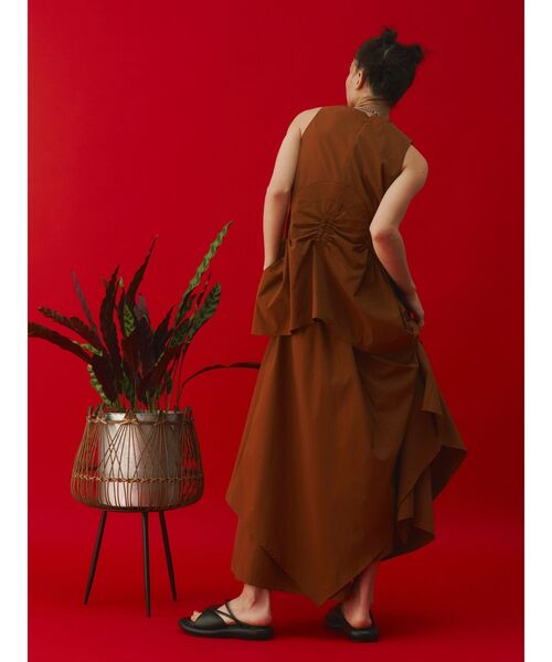 値下 UN3D TYPEWRITER ASYMME LAYERED PT UN3D. パンツ TYPEWRITER ASYMME LAYERED PT / タイプライター