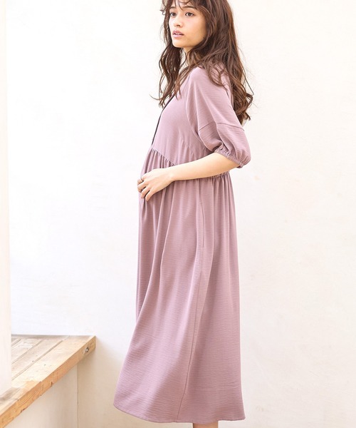 Rosemadame（ローズマダム） マタニティ 「接触冷感」リネンライク袖