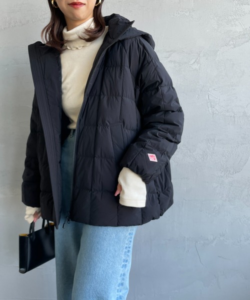 Danton（ダントン） ダウンコート S ブラック レディース : ZOZOTOWN