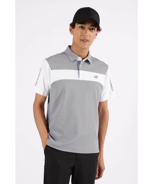 New balance ゴルフシャツ New Balance Golf シャツ 「new balance golf」UVカット 半袖