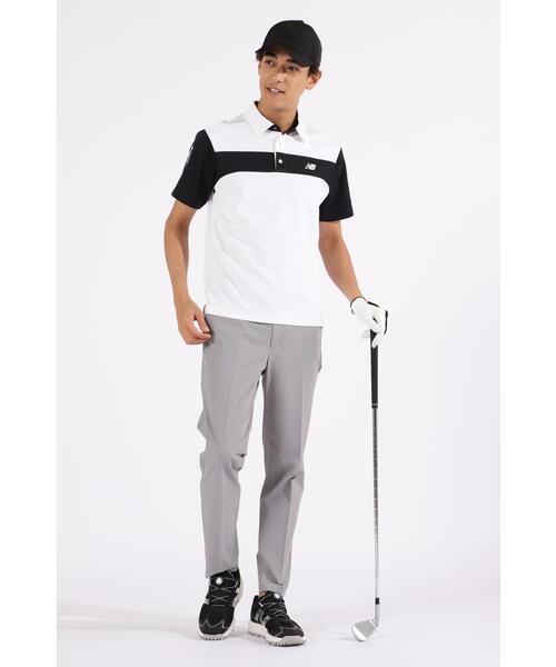 New balance ゴルフシャツ New Balance Golf シャツ 「new balance golf」UVカット 半袖