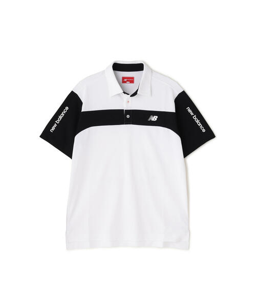 New balance ゴルフシャツ New Balance Golf シャツ 「new balance golf」UVカット 半袖