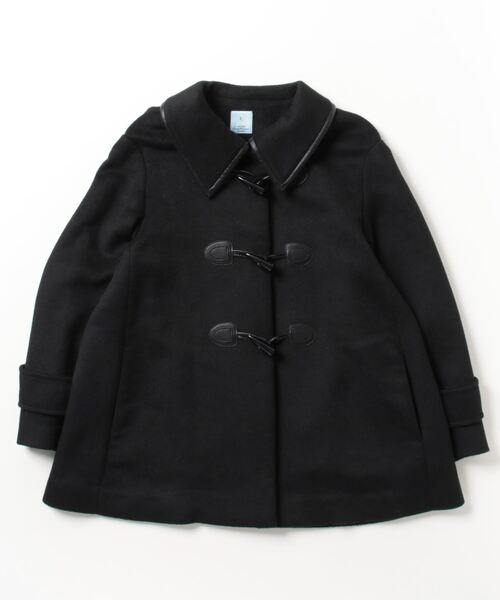 「組曲」 ダッフルコート 2 ブラック レディース_画像2