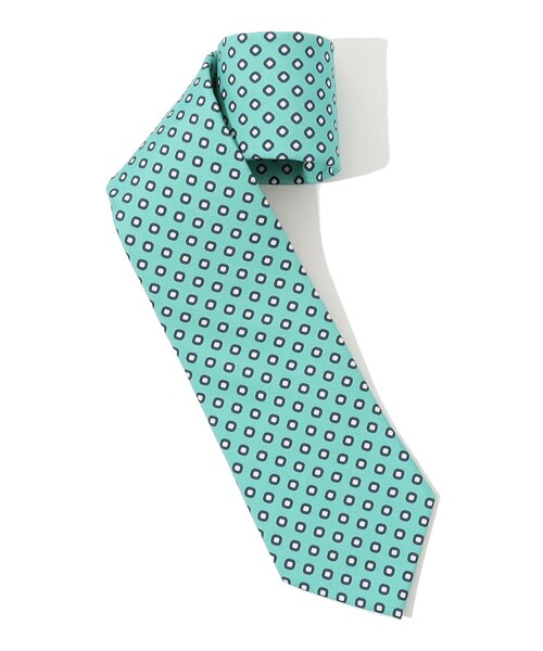 Seaward＆stearn ネクタイ Seaward ＆ Stearn シルクプリント ネクタイ