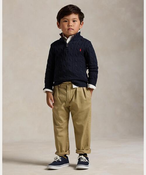 Polo Ralph Lauren Childrenswear ニット セーター ケーブルニット