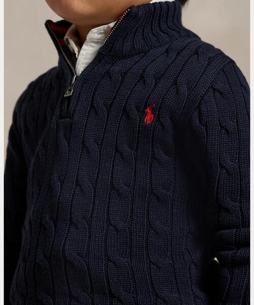 Polo Ralph Lauren Childrenswear ニット セーター ケーブルニット