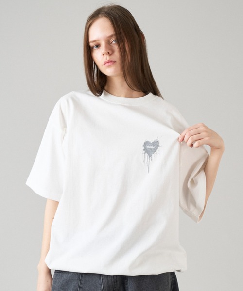 draw drawers Tシャツ ホワイト ONCILY（オンシェリー） tシャツ ASSORT DRAW CODE T-SHIRT / アソート