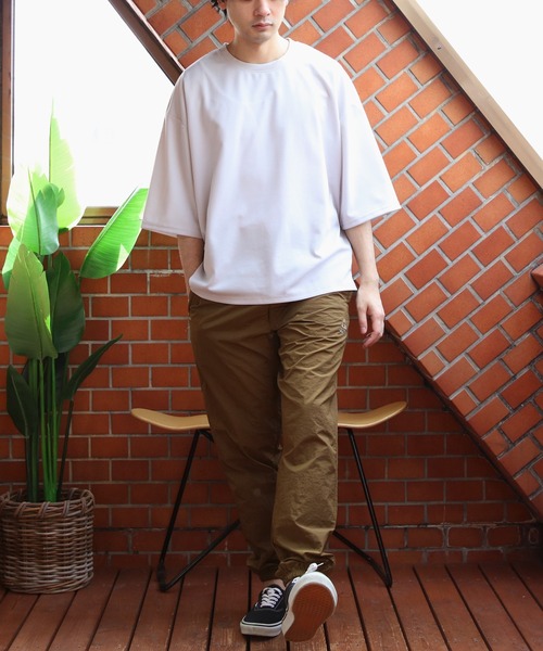8 tシャツ 切替ワイドシルエットTシャツ メンズ レディース