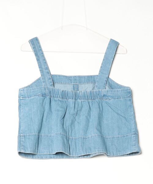 ブラウス シャツ BANANA REPUBLIC FACTORY STORE　　デニム トップステッチ タンク レディース BANANA REPUBLIC ブラウス シャツ FACTORY STORE デニム トップ