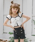 水着 「セパレート2点セット」バイカラーリボン...の詳細画像3