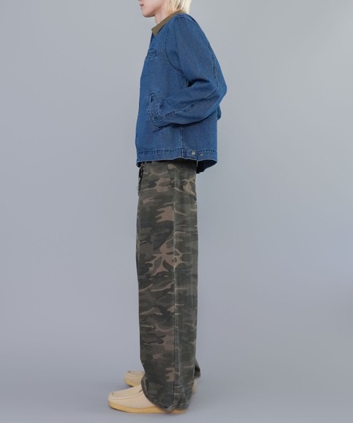 Stussy カモフラージュ　リアルツリー　ワークパンツ　Sサイズ Stussy カモフラージュ リアルツリー ワークパンツ Sサイズ