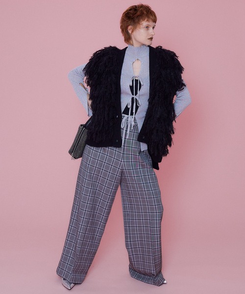 MAISON SPECIALニットベスト MAISON SPECIAL（メゾンスペシャル） ニットベスト FREE ホワイト