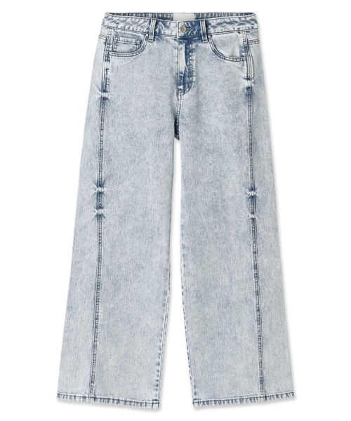 GUESS（ゲス） ワイドパンツ ジーンズ UNI Denim Pants デニムパンツ 