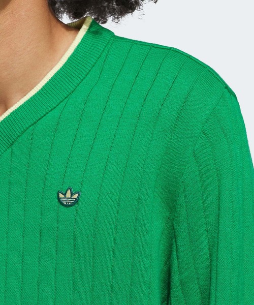 adidas セーター ニット オリジナルスゴルフ Vネック セーター