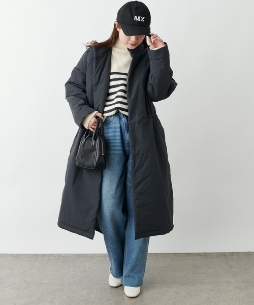 pual ce cin 「PUAL CE CIN」 コート FREE グレイッシュベージュ