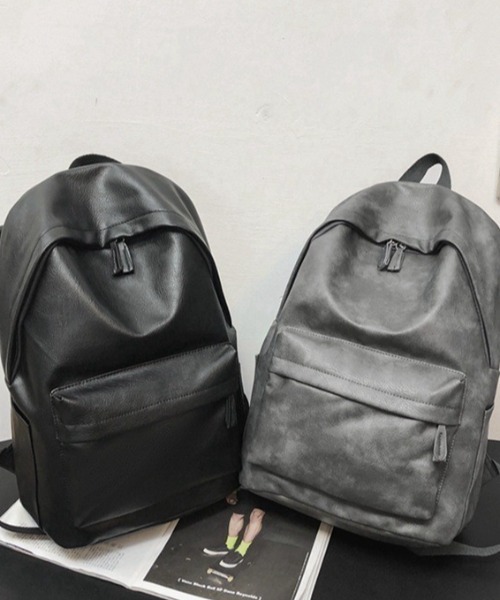 CREARE -LINO- デイバック リュック フェイクレザーバックパック