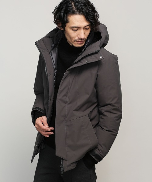 【美品】nano universe × 東京西川Tokyo Nishikawa NANO universe（ナノ・ユニバース） ダウンジャケット「NISHIKAWA