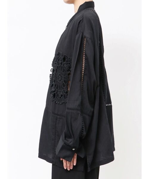 ブラウス シャツ 「Htage」エンブロイダリーレースシャツ レディース Htage ブラウス シャツ 「Htage」エンブロイダリーレースシャツ