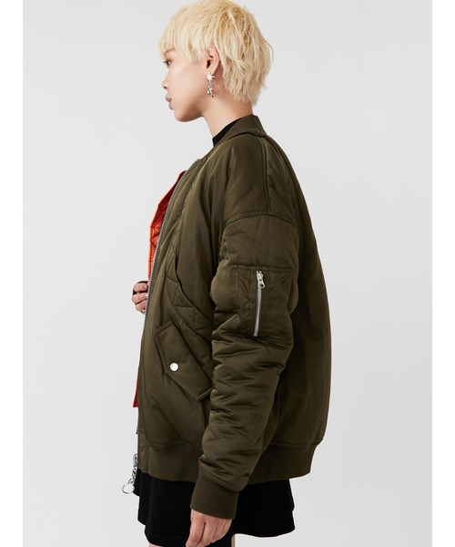 PAMEO POSE（パメオ ポーズ） ブルゾン FREE グレー レディース