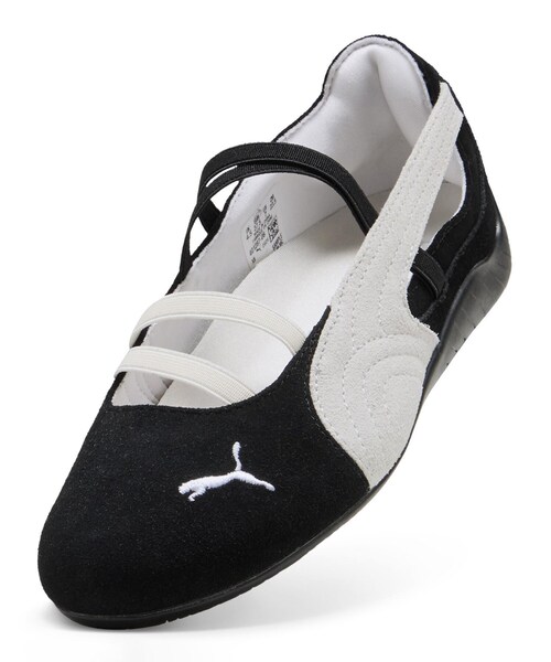 新品！PUMA プーマ　超軽量　ナイロン　ブラック　バレエシューズ 新品！PUMA プーマ 超軽量 ナイロン ブラック バレエシューズ