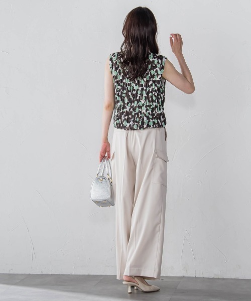 LAUTREAMONT（ロートレアモン） カーゴパンツ ストレッチカーゴサテン