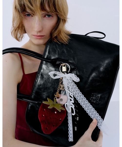 Cotton　 スナイデル　ラージバッグ　ブラック Cotton スナイデル ラージバッグ ブラック SNIDEL（スナイデル