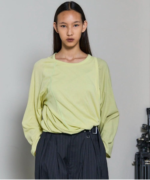 MAISON SPECIAL（メゾンスペシャル） tシャツ 2way Balloon Tops/2WAY