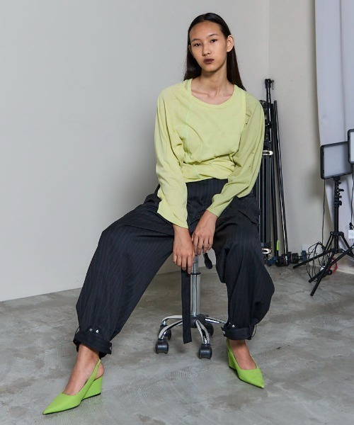 MAISON SPECIAL（メゾンスペシャル） tシャツ 2way Balloon Tops/2WAY