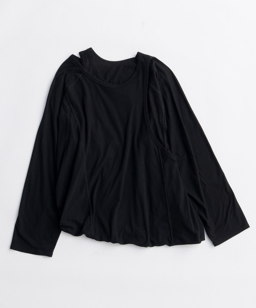 MAISON SPECIAL（メゾンスペシャル） tシャツ 2way Balloon Tops/2WAY