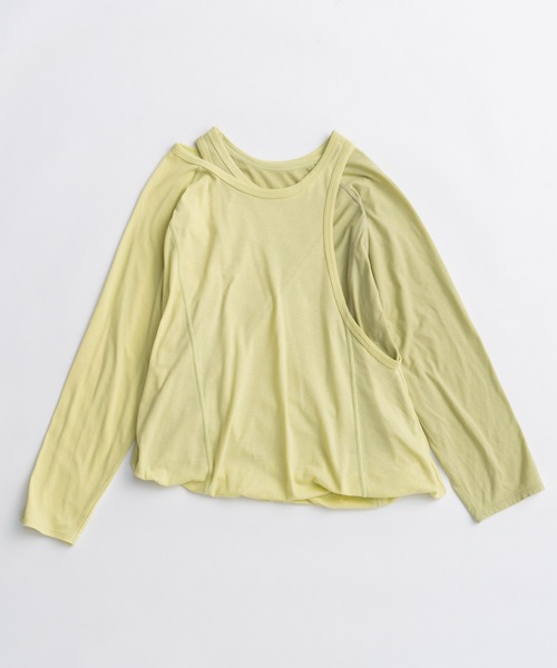 MAISON SPECIAL（メゾンスペシャル） tシャツ 2way Balloon Tops/2WAY