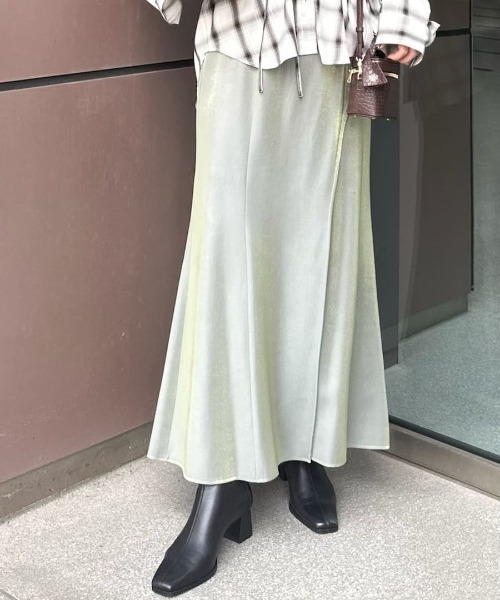 FRAY I.D スカート ラップデザインマーメイドスカート
