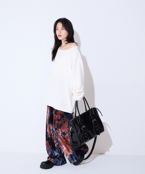 tシャツ モールカノコボートネックLS/589933 レディース | JEANASIS | 04