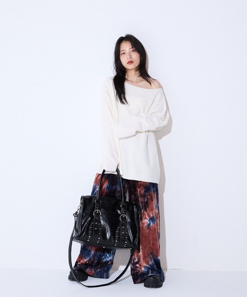 tシャツ モールカノコボートネックLS/589933 レディース | JEANASIS | 05
