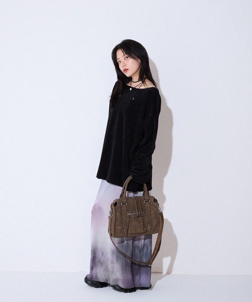 tシャツ モールカノコボートネックLS/589933 レディース | JEANASIS | 11
