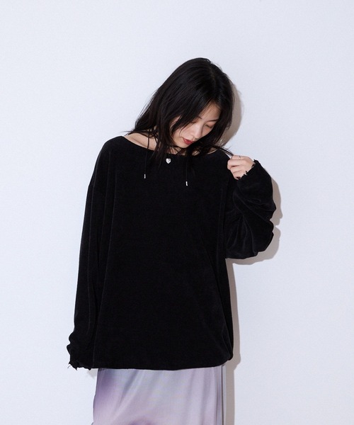 tシャツ モールカノコボートネックLS/589933 レディース | JEANASIS | 13