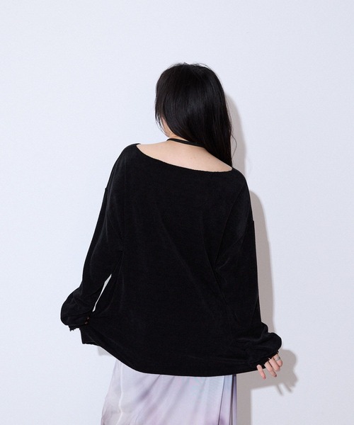 tシャツ モールカノコボートネックLS/589933 レディース | JEANASIS | 15