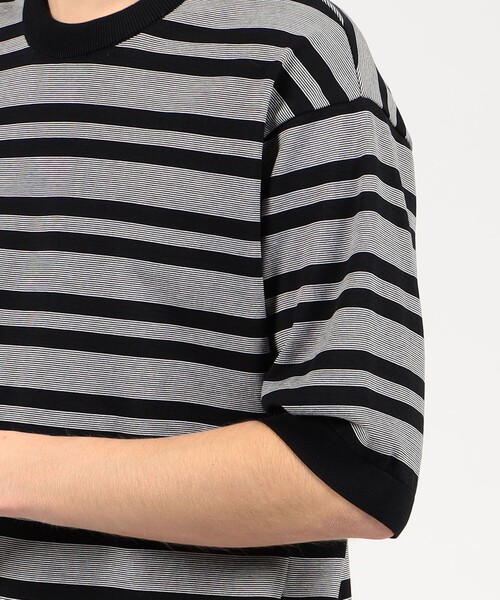 TOMORROWLAND（トゥモローランド） 半袖ニット M ブラック系その他