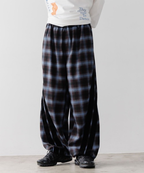 りうページ String wide denim pants | ファッション通販サイト NUGU