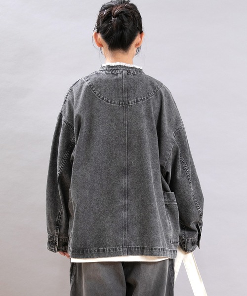 URCH RNA ジャケット ノーカラージャケット J2146 こだわり加工の
