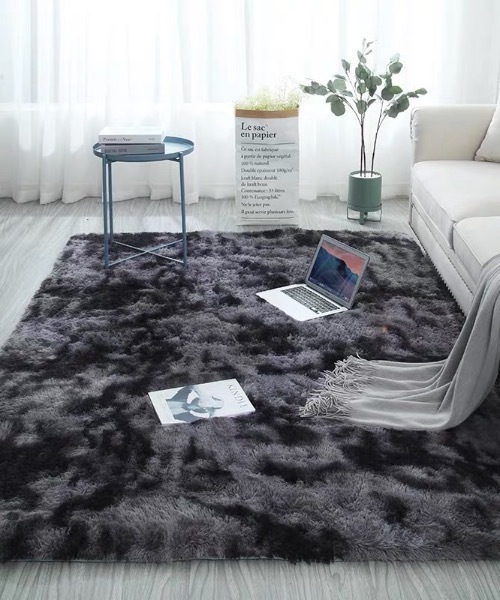 完売品♡radyファーラグマット♡ブラック 楽天市場】ラグ ふわふわ ブラック 黒 ミンクたっちラグ 140×200