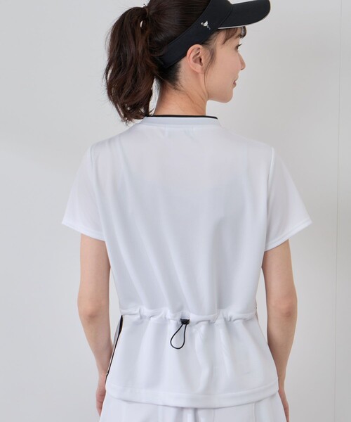 【美品】JUN&ROPE セットアップレディースブラック　ホワイト　上下Sサイズ JUN&ROPE'（ジュンアンドロペ） uvカット tシャツ 「セットアップ対応