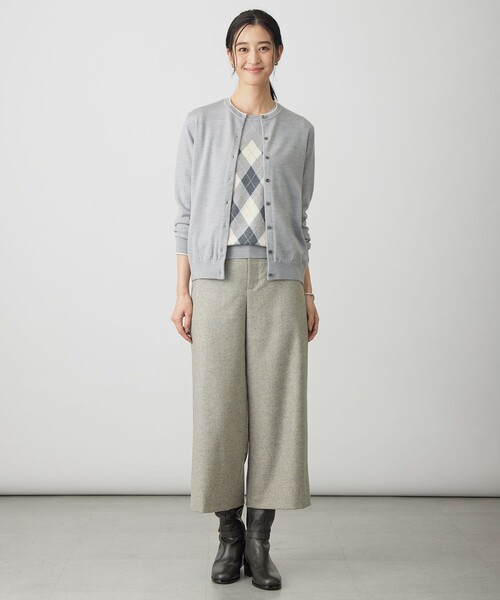 J.PRESS（J.プレス） アンサンブル アーガイル ツイン ニット