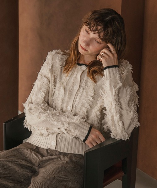 forksy.（フォルクシー） カーディガン 「forksy.」前後2way