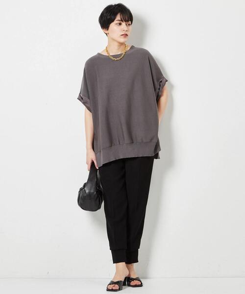 「Liesse」 半袖ニット FREE ホワイト レディース_画像7