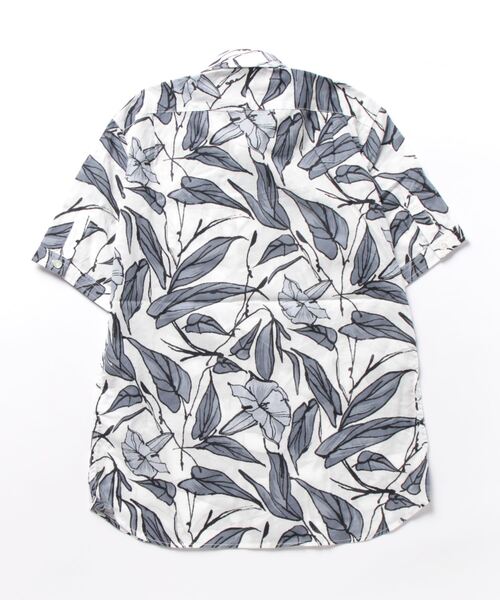 「MONSIEUR NICOLE」 半袖シャツ LARGE グレー メンズの画像